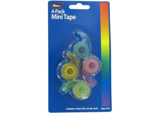 Kole Imports - OP422 - 4-pack Mini Tape, 5 1/2 Yards Each