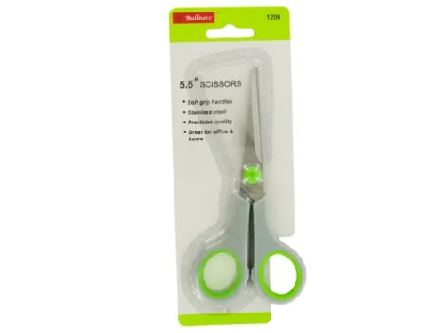 Kole Imports - From: OP663 To: OP664 - Two tone Stainless Steel Scissors