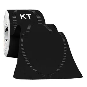 KT Health - KT Tape Pro - From: 9003195 To: 9003492 -  KT Pro Therapeutic Synthetic Tape, Jet Black. 20 pre cut 2" x 10" strips per box.
