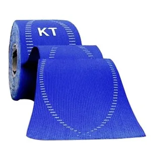 Kt Health - KT Tape Pro - 9003621 -  KT Pro Therapeutic Synthetic Tape, Sonic Blue. 20 pre cut 2" x 10" strips per box.