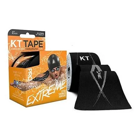 Kt Health - KT Tape Pro Extreme - From: 902013-0 To: 902107-6 -  KT Tape Extreme Pro, 4" x 4", Black.