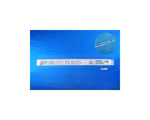 Convatec Cure Medical - Cure Catheter - M12 - Cure Medical  Urethral Catheter  Straight Tip Uncoated PVC 12 Fr. 16 Inch