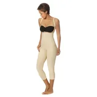 Marena - From: SFBHM2-L-B To: SFBHM2-S-H - Knee Length Girdle w/ High Back Step 2 Lrge BLK
