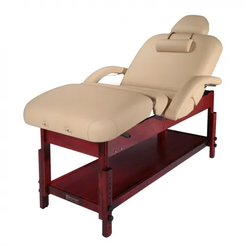 Master Massage - CDSMTSSBB - Claudia Stationary Massage Table Spa Salon Beauty Bed