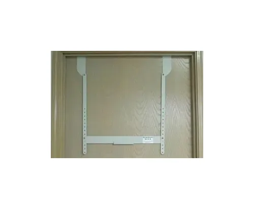 Bowman Manufacturing Company - MB-450 - Fire Door Hanger For Protection Organizers, Holds Protection Organizers at Adjustable Heights, Attaches at Top of Fire Door, 22G Quartz Powder Coated Metal, 26 1/8"W x 29&frac12;"H x 2 15/16"D (Made in USA)