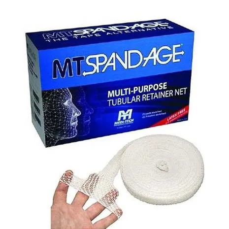 Medi-Tech International - Spandage - MTY10 - Medi-Tech Spandage Multi-Purpose Elastic Retainer Net, Size 10. For X-Large Chest, Back, Perineum, and Axilla. 1-Yard Stretched. Non-Sterile. Latex-free.