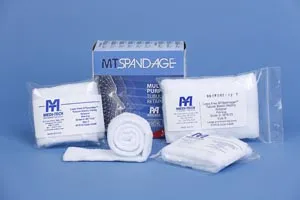 Meditech - From: MT5X36 To: MT9-03 - MT Spandage? Tubular Retainer Net Latex Free Pre Cuts Small Head Shoulder Thigh Size 5 Length 36in 50 cs