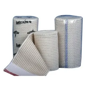 Medline - Matrix - From: DYNJ05154LF To: DYNJ05156LF -  Elastic Bandage  4 Inch X 5 Yard Double Hook and Loop Closure Natural Sterile Medium Compression