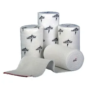 Medline Industries - MDS077004 - Swift-Wrap Nonsterile Elastic Stretch Bandage 4" W x 5 yds. L, Latex-Free, White