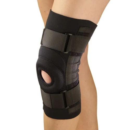 Yasco Enterprise - 149MED - Body Sport Neoprene Knee Support With Removable Stays, Medium, Black