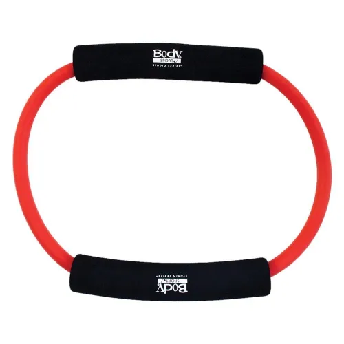 Nantong Modern Sporting - 155HVY - Loop Tubing 24" Ring, Heavy Resistance, 2 Ankle Cuff, Red