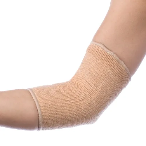 Yasco Enterprise - 747MED - Body Sport Slip On Elbow Compression Sleeve, Medium (10" - 12" Elbow Circumference), Beige, Contains Latex
