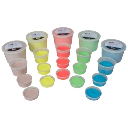Milliken - BDSHPCUP - Body Sport Hand Exercise Putty Empty Cups With Lids