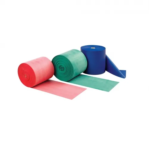 Elastomade Accessories - LF25GRN - Body Sport Latex-free Band, 4" Wide, Heavy Resistance, 25 Yd. Roll, Green