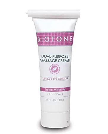 Biotone - 109HGAL - Biotone Dual-purpose Massage Creme, 1/2 Gallon, Non-greasy