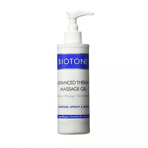 BIOTONE - Biotone - From: 1138OZ To: 113GAL -   Advanced Therapy Massage Gel 8 Oz Bottle, Unscented