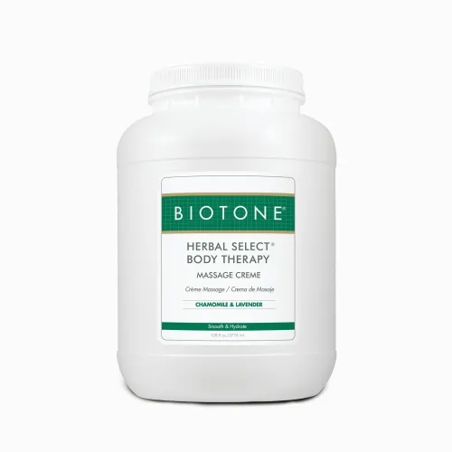 Biotone - 114GAL - Biotone Herbal Select Therapy Body Massage Cream Gallon, Non-greasy, Scented