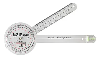Milliken - FAB556 - Baseline Hi-Res Plastic Goniometer With Absolute+Axis Built-In