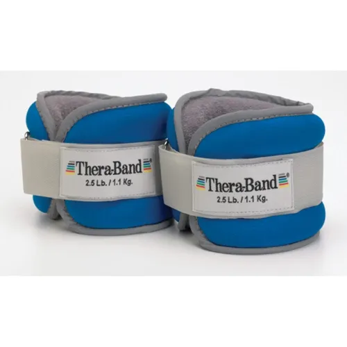 Hygenic - 310BL - Thera-band(r) Comfort Fit Ankle & Wrist Weight Set, Blue, 5 Lb. (two 2.5-lb. Weights)