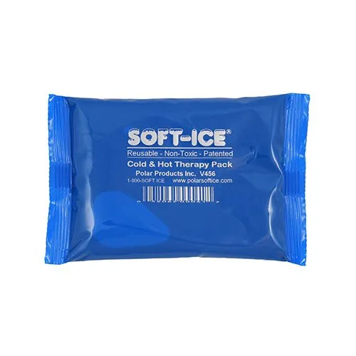 Polar Products - 10669 - Soft-ice Cold And Microwavable Hot Therapy Pack, 6"x9"