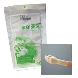 Molnlycke - 30480 - 30480: Glove Biogel Surgeons Pf Latex Size 8 50/bx 4bx/