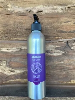Mooseberry Soap - OHLCC - Organic Hemp Lotion, Glass Eco Bottles