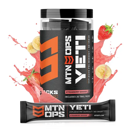 MTN OPS - 1019-MTN - Yeti Trail Packs: Explosive Pre-workout