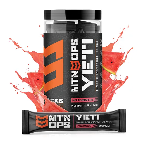 MTN OPS - From: 1101450320 To: 1101740320 - MTN Yeti Trail Packs: Explosive Pre workout
