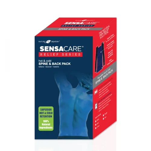 Nature Creation - From: SCRF-SPINE-BLU To: SCRF-SPINE-PPL - SensaCare Relief Spine & Back Pack Blue