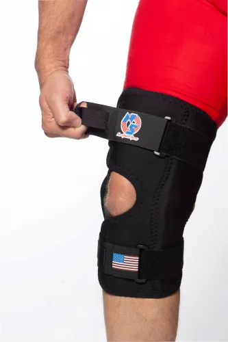 New Options Sports - K64-E - Knee Mate Wrap Around With Hinges