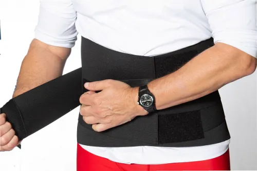 New Options Sports - L5N - Elastic Lumbar Support With Neoprene Pocket