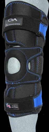 New Options Sports - From: OAWL To: OAWR - Wrap Around Oa Brace With Patella Buttress