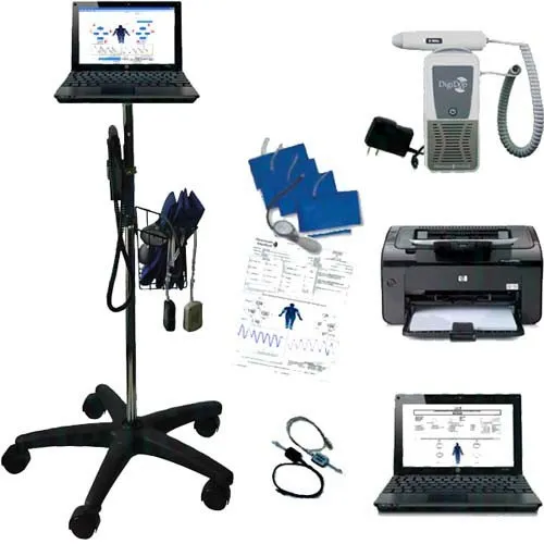 Newman Medical - From: DD-700-OB To: DD-700-VO - Display Digital Doppler with Recharger Includes Combination Obstetrical 3MHz & Vascular 8MHz Probes