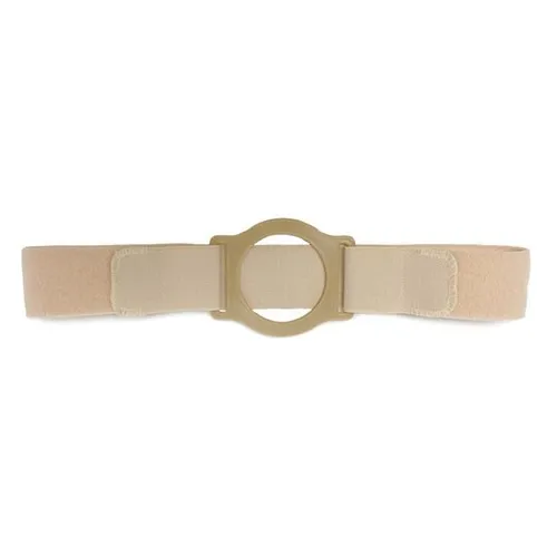 Nu-Hope - Flat Panel - From: BG-2626-Q To: BG-CC-2628-F -  Nu Comfort 2" Wide Beige Support Belt 2 7/8" x 3 3/8" Ring Plate 41" 46" Waist X Large, Latex Free