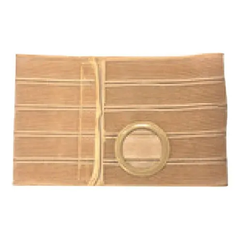 Nu-Hope - Nu-Form - BG-6464-T-60OL-XS4 - Special Nu-Form 9" Beige Support Belt 3-1/2" Belt Ring Placed 1-1/2" From Bottom 60" Overall 4" Single Layer Aux Rear, Contoured, Left, 2X-Large, Cool Comfort Elastic.