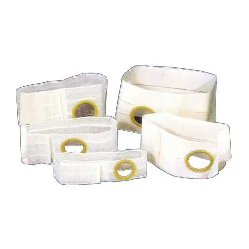 Nu-Hope - Nu-Form - From: BG-6464-U To: BG-6464-V - Nu Form Nu Form beige support belt 3 1/8" opening placed 1 1/2" from bottom, contoured, 9" wide, waist 47" 52", 2X large, left.