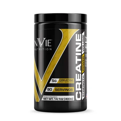 Nvie Nutrition - 814577020855 - Creatine (Muscle  Support) 400g 80 Srv