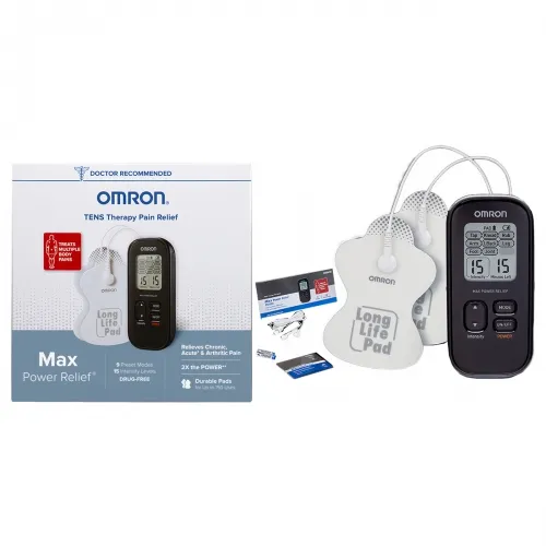 Omron - PM500 - Max Power Relief TENS Unit, Powerful and Versatile, Drug-free Pain Relief, (old PM3032)