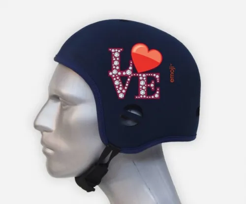 OPTI-COOL HEADGEAR - OC001 - Love Text Soft Protective Headgear