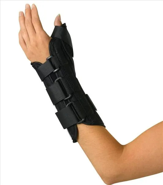 Medline - From: ORT18210LM To: ORT18210RS - Wrist and Forearm Splint with Abducted Thumb