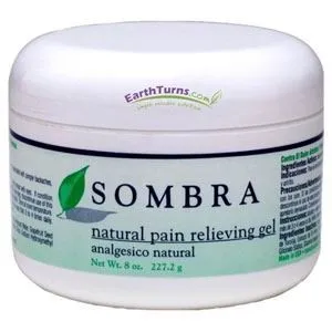 Patterson Medical - Sombra - 81128412 - Sombra natural pain relieving gel, 8 ounce jar.