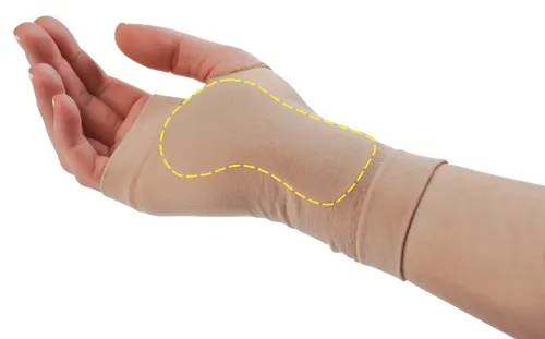 Pedifix Footcare - Visco-GEL - From: P460LR To: P460SR - Company Visco GEL Carpal Tunnel Relief Sleeve Right