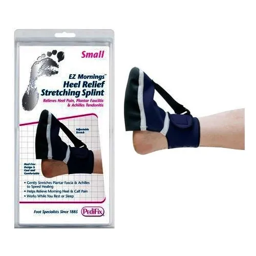 Pedifix Footcare - EZ Mornings - P6040-S - EZ Mornings Heel Relief Stretching Splint, Small.