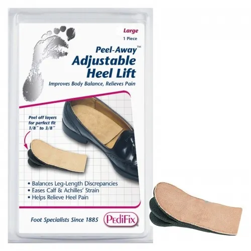 Pedifix - Peel-Away - From: P6582-L To: P6582-S - Footcare Peel Away Peel Away Align a Heel Lift Large.
