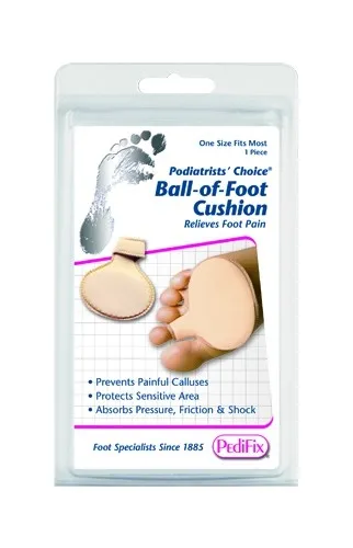 Pedifix - Podiatrists' Choice - From: P90 To: P90 - Footcare  Podiatrists Choice Ball of Foot Cushion.