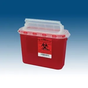 Plasti-Products - 143154 - Container, 5.4 Qt, Red, 10/bx, 2 bx/cs
