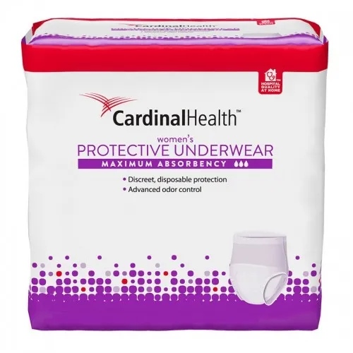 Cardinal Health - UWFXL16 - Med  , Women's Protective Underwear, Sure Care Super, X Large, 58" 68"