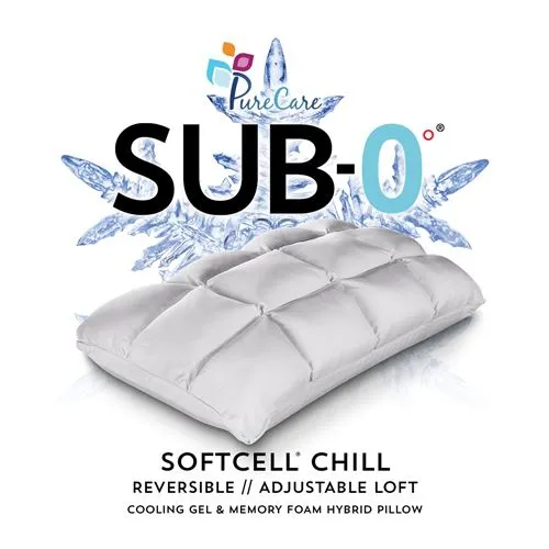 Pure Care - From: PCFRIOP602 To: PCFRIOP612 - PUC Sub 0? Softcell Chill Reversible Hybrid Pillow