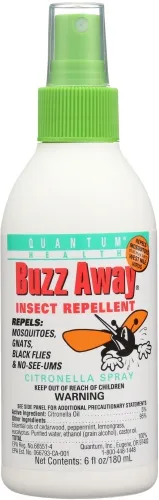 Quantum Health - KHFM00846261 - Buzz Away Insect Repellent Citronella Spray