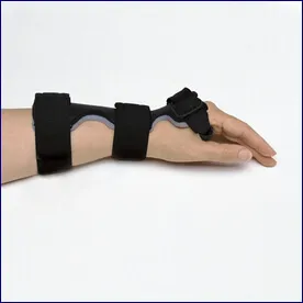 Restorative Care of America - From: 44DCT-L-L To: 44DCT-S-R - Dorsal Carpal Tunnel Splint Left